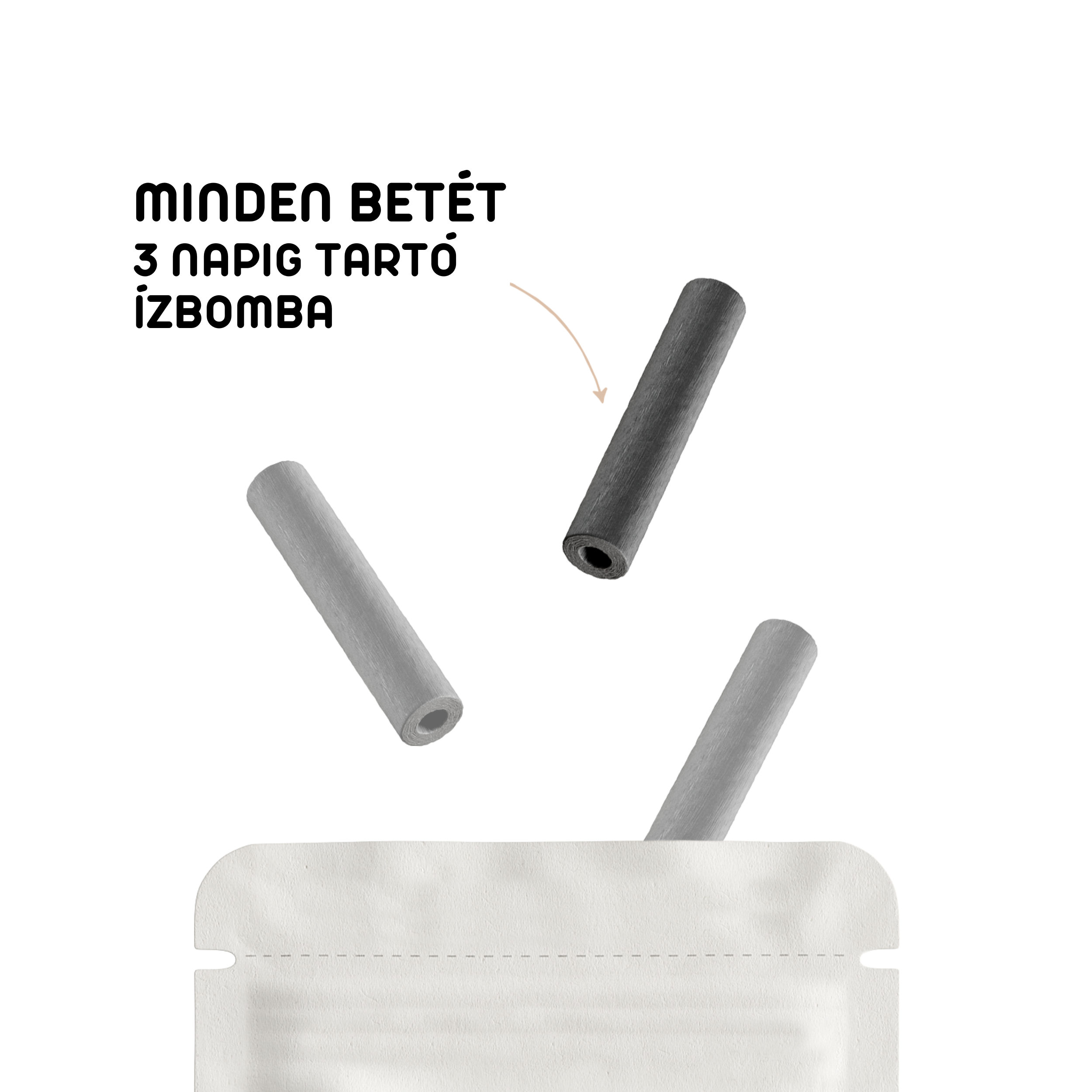 Qlean™ - 3 db-os BORSMENTA Ízesített betét ( 9 napra elegendő)