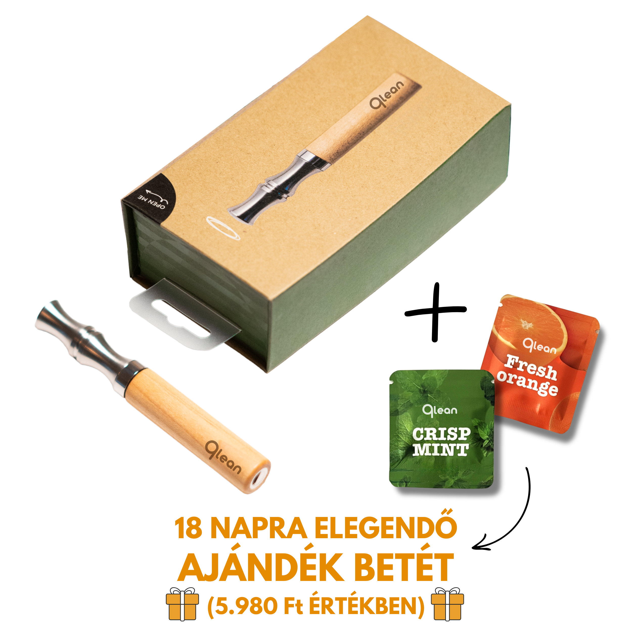 Qlean™ - Kezdő szett ( POD + 18 Napra elegendő AJÁNDÉK betét)