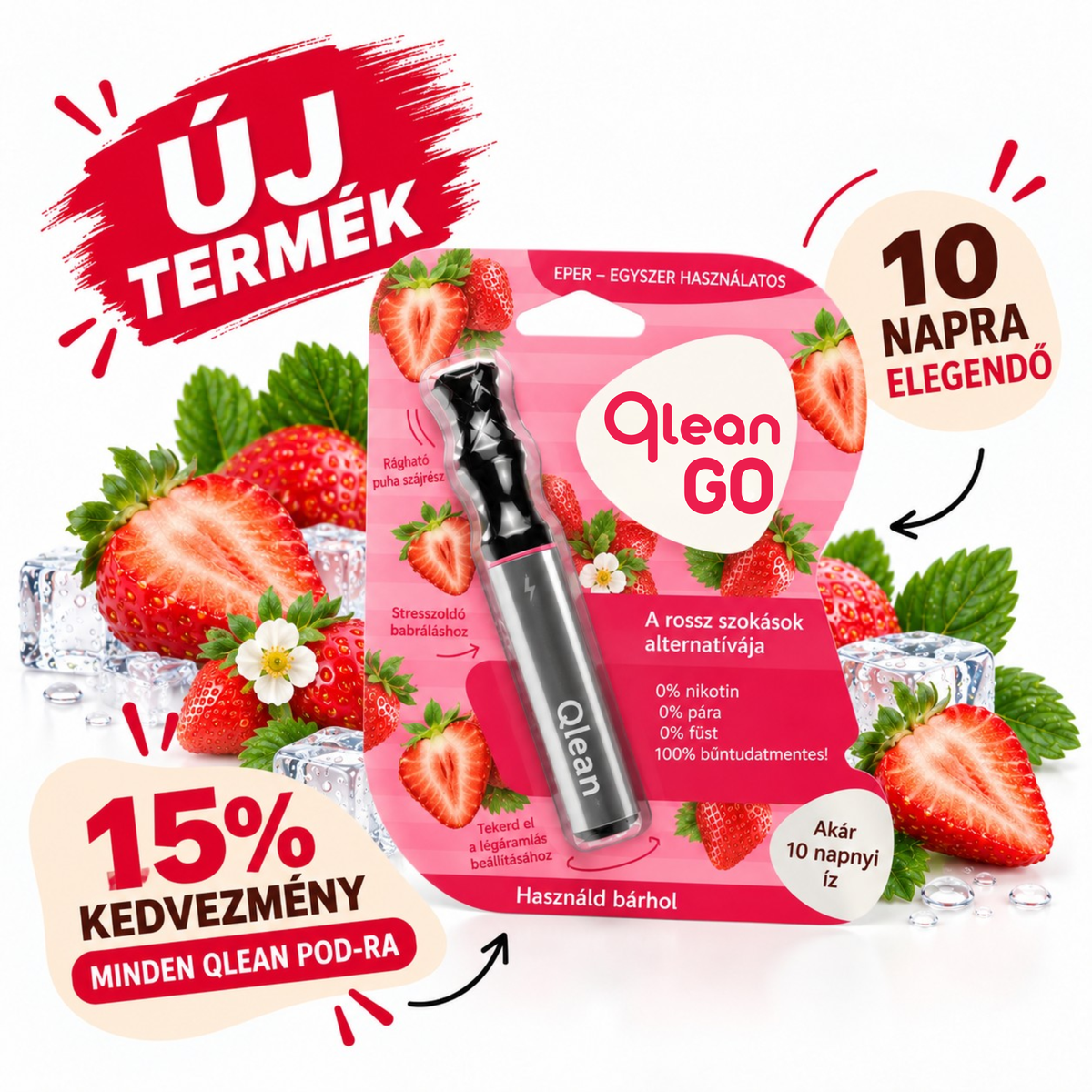 Qlean™ 2.0 - GO Eper (10 Napra elegendő)