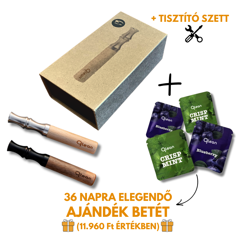 Qlean™ - PÁROS kezdőszett ( 2 POD + 36 Napra elegendő AJÁNDÉK betét)